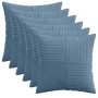 Párna huzat 6 pcs almelo kék 35 x 35 cm cord
