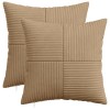 Párna huzat 2 pcs almelo barna 35 x 35 cm cord