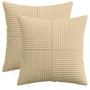 Párna huzat 2 pcs almelo szürke zöld 40 x 40 cm cord