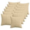 Párna huzat 12 pcs almelo szürke zöld 40 x 40 cm cord