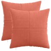 Párna huzat 2 pcs almelo piros narancs 40 x 40 cm cord