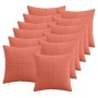 Párna huzat 12 pcs almelo piros narancs 40 x 40 cm cord