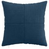 Párna huzat 12 pcs almelo sötétkék 40 x 40 cm cord