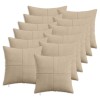 Párna huzat 12 pcs almelo tópszínű 40 x 40 cm cord