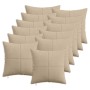 Párna huzat 12 pcs almelo tópszínű 40 x 40 cm cord