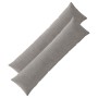 Párna huzat 2 pcs almelo világosszürke 40 x 145 cm cord