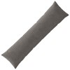 Párna huzat almelo sötétszürke 40 x 145 cm cord