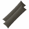 Párna huzat 2 pcs almelo antracitszürke 40 x 145 cm cord