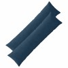 Párna huzat 2 pcs almelo sötétkék 40 x 145 cm cord