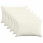 Párna huzat 6 pcs almelo krémszínű 40 x 60 cm cord