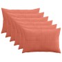 Párna huzat 6 pcs almelo piros narancs 40 x 60 cm cord