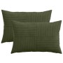 Párna huzat 2 pcs almelo zöld 40 x 60 cm cord
