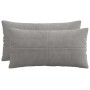 Párna huzat 2 pcs almelo világosszürke 40 x 70 cm cord