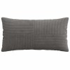 Párna huzat 2 pcs almelo sötétszürke 40 x 70 cm cord