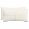 Párna huzat 2 pcs almelo krémszínű 40 x 70 cm cord