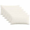 Párna huzat 6 pcs almelo krémszínű 40 x 70 cm cord