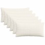 Párna huzat 6 pcs almelo krémszínű 40 x 70 cm cord