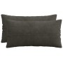 Párna huzat 2 pcs almelo antracitszürke 40 x 70 cm cord