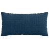 Párna huzat 2 pcs almelo sötétkék 40 x 70 cm cord