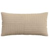 Párna huzat 6 pcs almelo tópszínű 40 x 70 cm cord