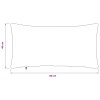 Párna huzat 6 pcs almelo világosszürke 40 x 80 cm cord