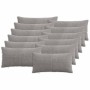 Párna huzat 12 pcs almelo világosszürke 40 x 80 cm cord