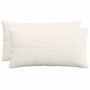 Párna huzat 2 pcs almelo krémszínű 40 x 80 cm cord