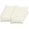Párna huzat 12 pcs almelo krémszínű 40 x 80 cm cord