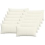Párna huzat 12 pcs almelo krémszínű 40 x 80 cm cord