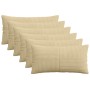 Párna huzat 6 pcs almelo szürke zöld 40 x 80 cm cord