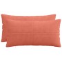 Párna huzat 2 pcs almelo piros narancs 40 x 80 cm cord