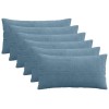 Párna huzat 6 pcs almelo kék 40 x 80 cm cord