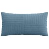 Párna huzat 12 pcs almelo kék 40 x 80 cm cord