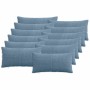 Párna huzat 12 pcs almelo kék 40 x 80 cm cord