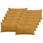 Párna huzat 12 pcs almelo sárga 40 x 80 cm cord