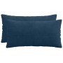 Párna huzat 2 pcs almelo sötétkék 40 x 80 cm cord