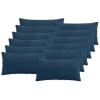 Párna huzat 12 pcs almelo sötétkék 40 x 80 cm cord