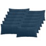 Párna huzat 12 pcs almelo sötétkék 40 x 80 cm cord