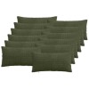Párna huzat 12 pcs almelo zöld 40 x 80 cm cord