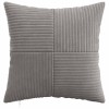 Párna huzat 12 pcs almelo világosszürke 45 x 45 cm cord