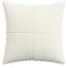 Párna huzat 12 pcs almelo krémszínű 45 x 45 cm cord
