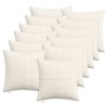 Párna huzat 12 pcs almelo krémszínű 45 x 45 cm cord