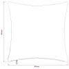 Párna huzat 2 pcs almelo piros narancs 45 x 45 cm cord