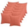 Párna huzat 12 pcs almelo piros narancs 45 x 45 cm cord