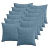 Párna huzat 12 pcs almelo kék 45 x 45 cm cord