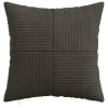 Párna huzat 12 pcs almelo antracitszürke 45 x 45 cm cord