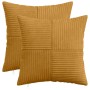 Párna huzat 2 pcs almelo sárga 45 x 45 cm cord
