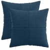 Párna huzat 2 pcs almelo sötétkék 45 x 45 cm cord