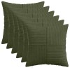 Párna huzat 6 pcs almelo zöld 45 x 45 cm cord