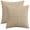 Párna huzat 2 pcs almelo tópszínű 45 x 45 cm cord